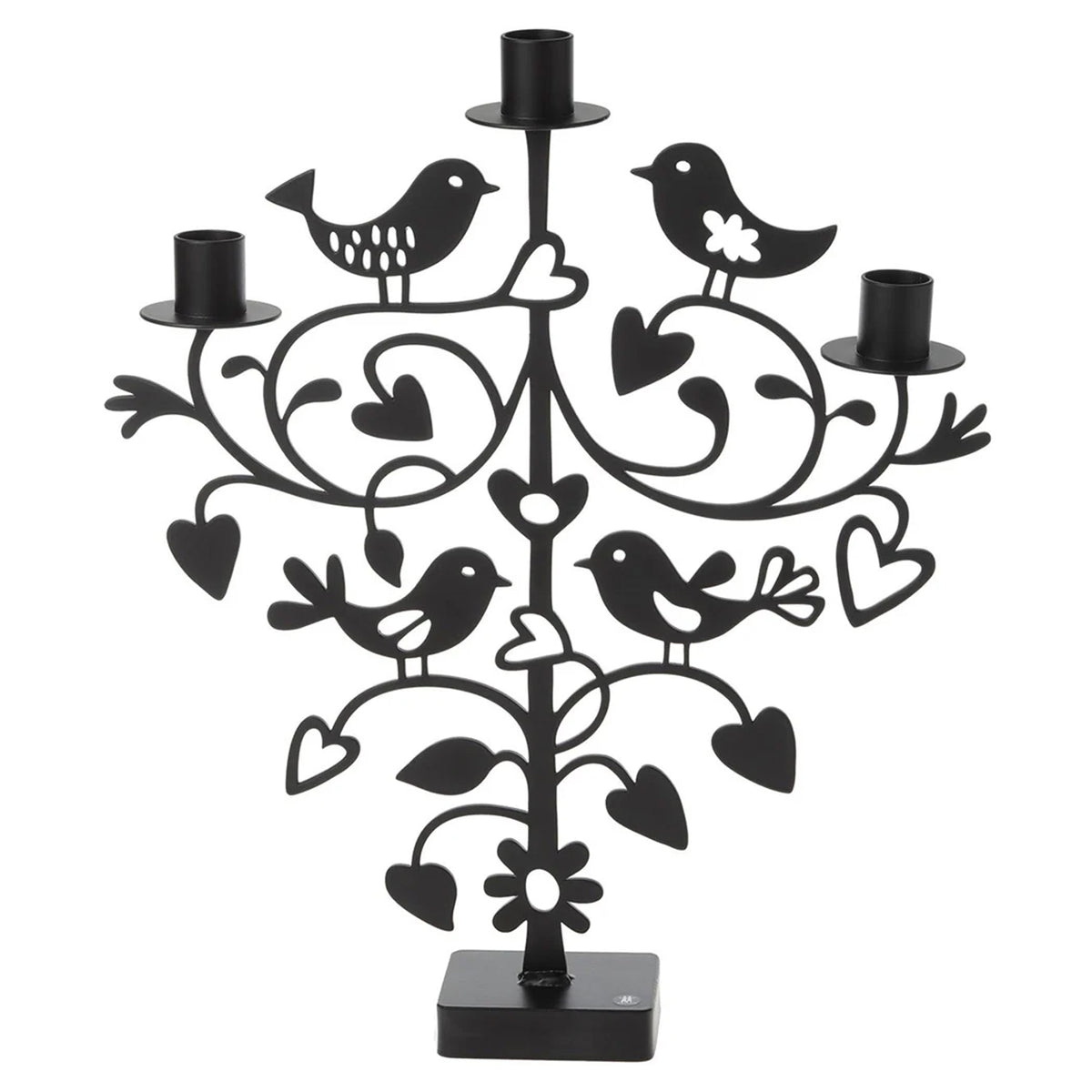 Lovebirds Candle Holder
