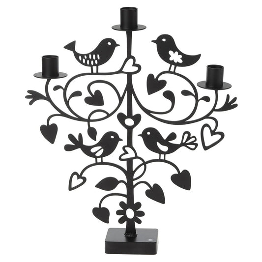 Lovebirds Candle Holder