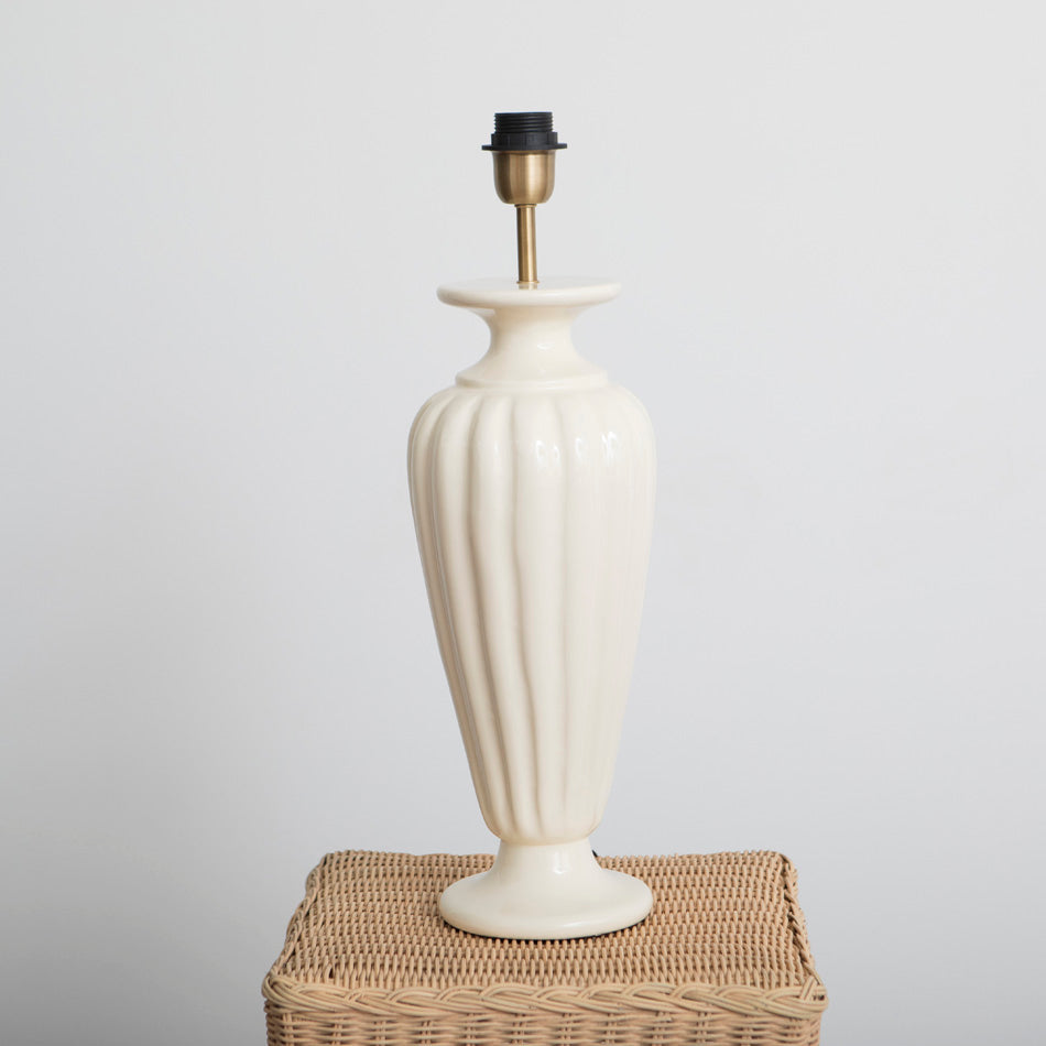 Adela Table Lamp - Cream