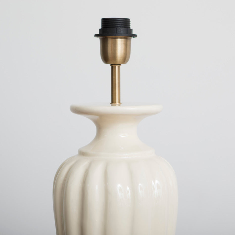 Adela Table Lamp - Cream