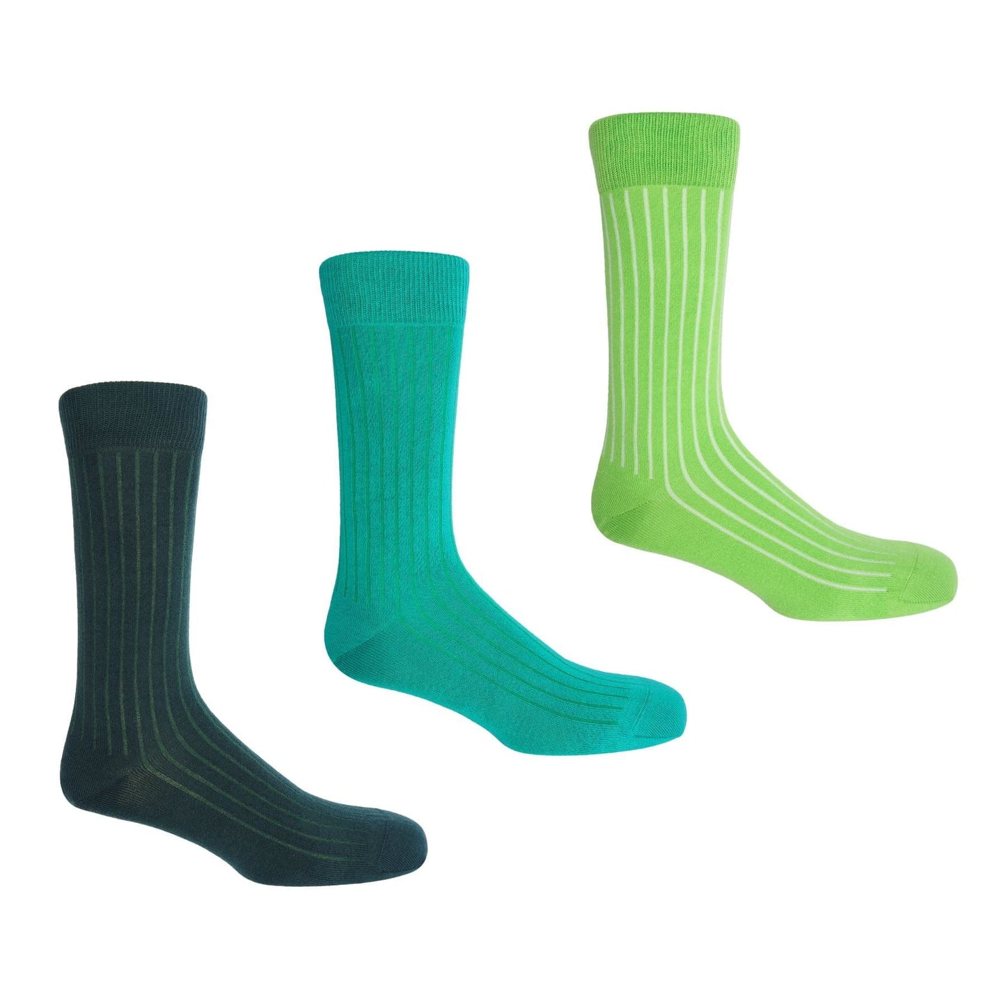Men's Essential Socks - 3 Pack - Verdant