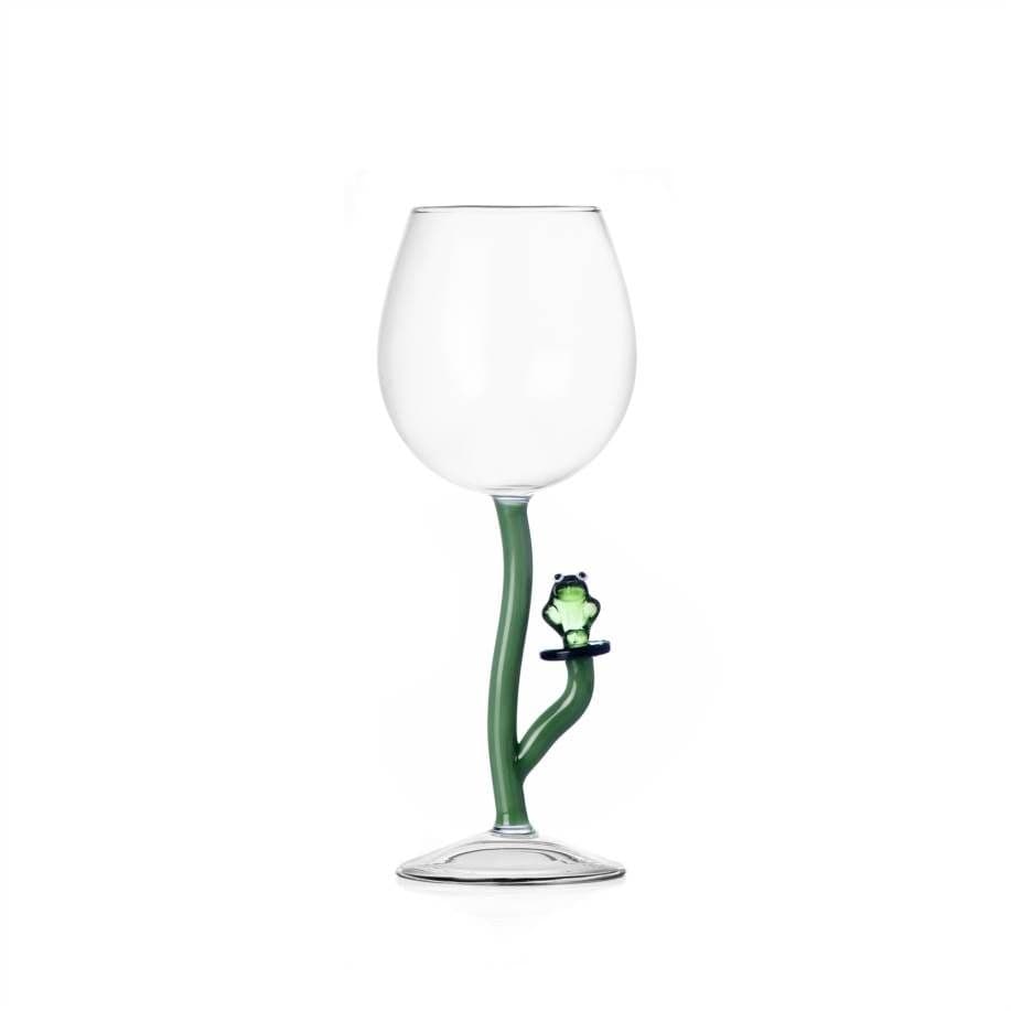 Milanese Glass - Nature Wine Glass - Frog