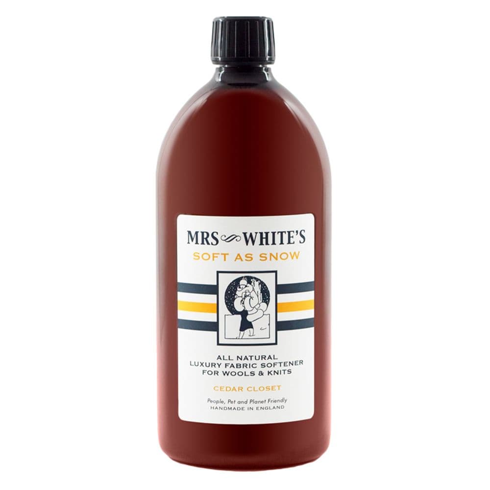 Mrs White's - Soft As Snow (Fabric Softener For Wools & Knits) 1L
