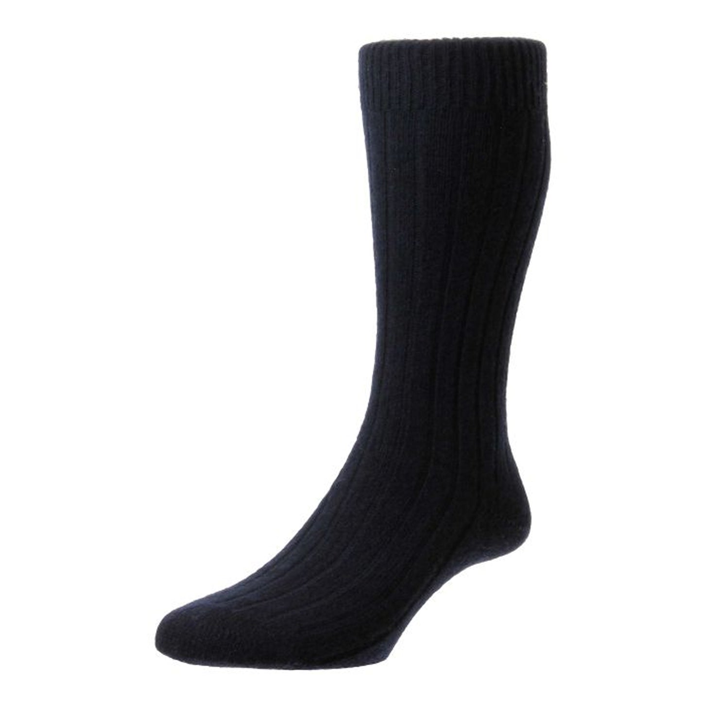 Men's Cashmere Socks - Navy