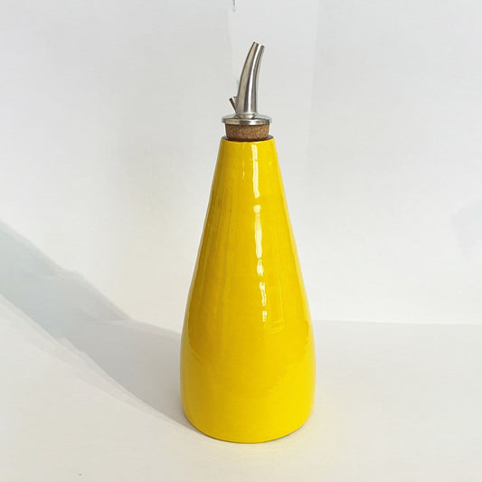 French Ceramic Oil Bottle
