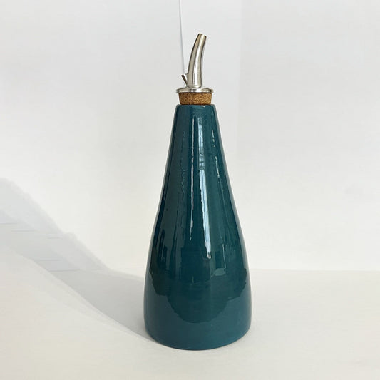 French Ceramic Oil Bottle