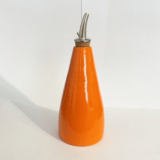 French Ceramic Oil Bottle