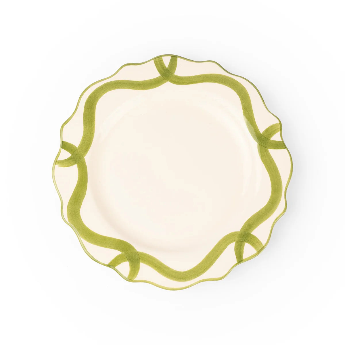 Patterned Dinnerware - Swirl Nouveau  - Dessert Plate