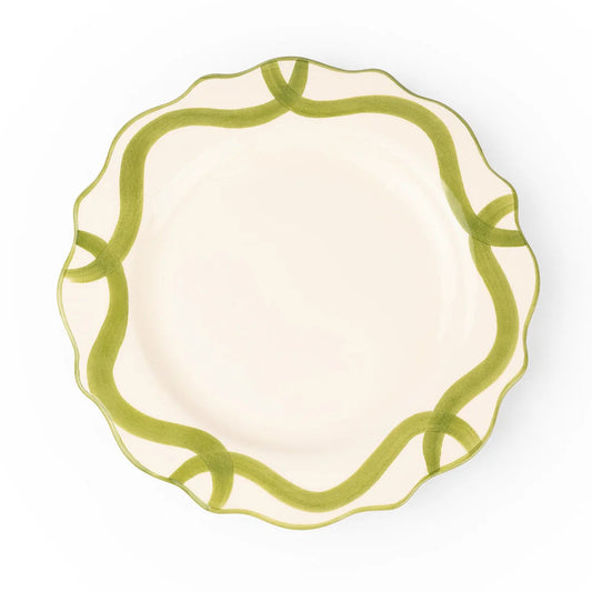Patterned Dinnerware - Swirl Nouveau  - Dinner Plate