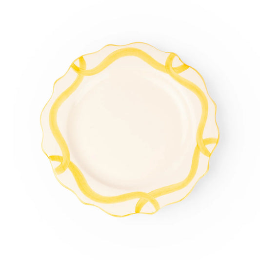 Patterned Dinnerware - Swirl Nouveau  - Dessert Plate