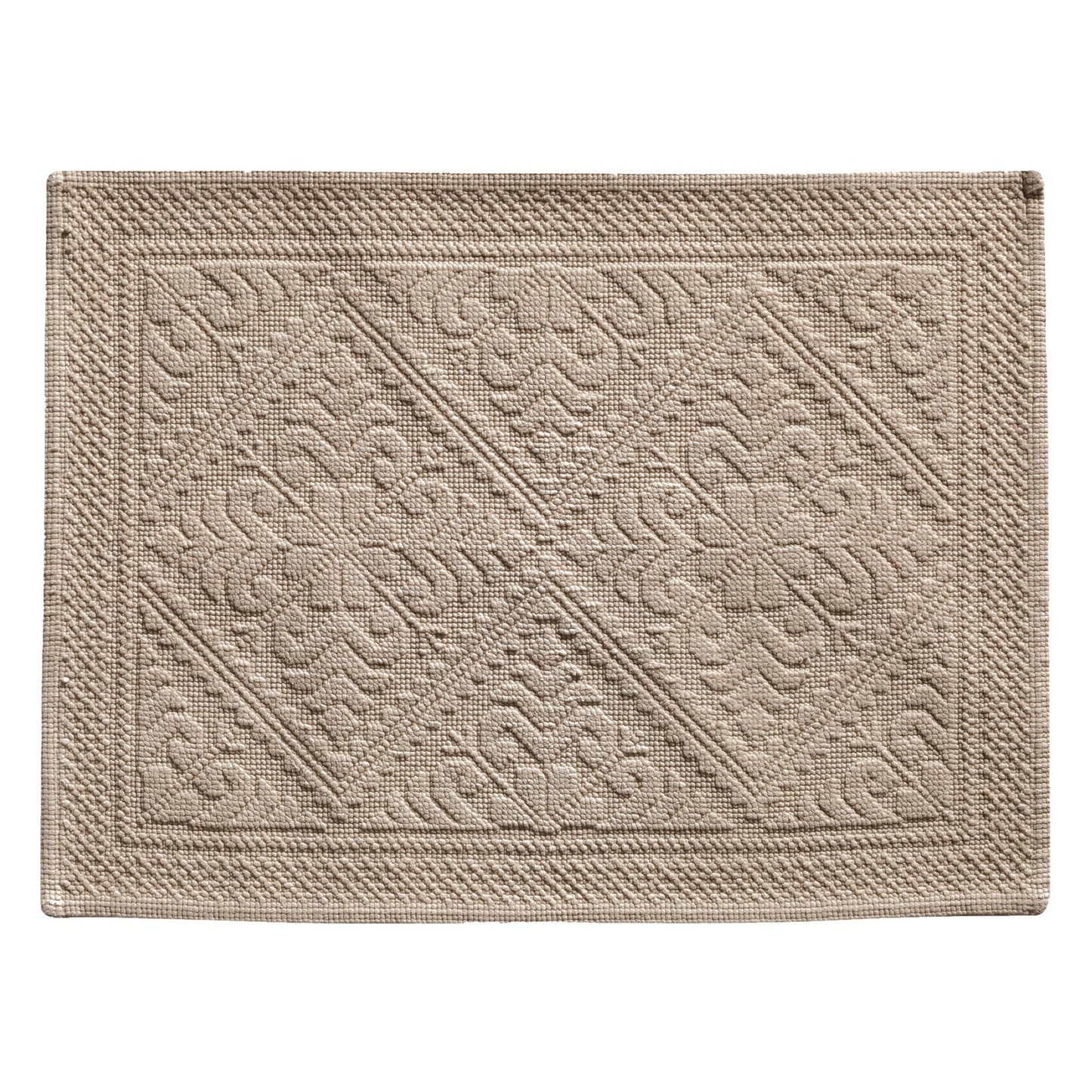 Bathroom Mat - Patterned - 64 x 54 cm