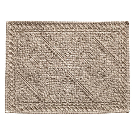 Bathroom Mat - Patterned - 64 x 54 cm