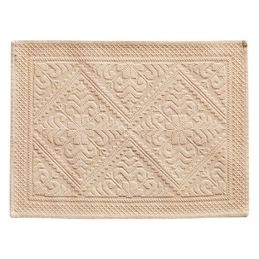 Bathroom Mat - Patterned - 64 x 54 cm