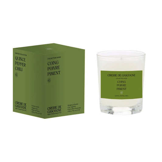Cirerie de Gascogne - Scented Candle - Quince, Pepper & Chilli