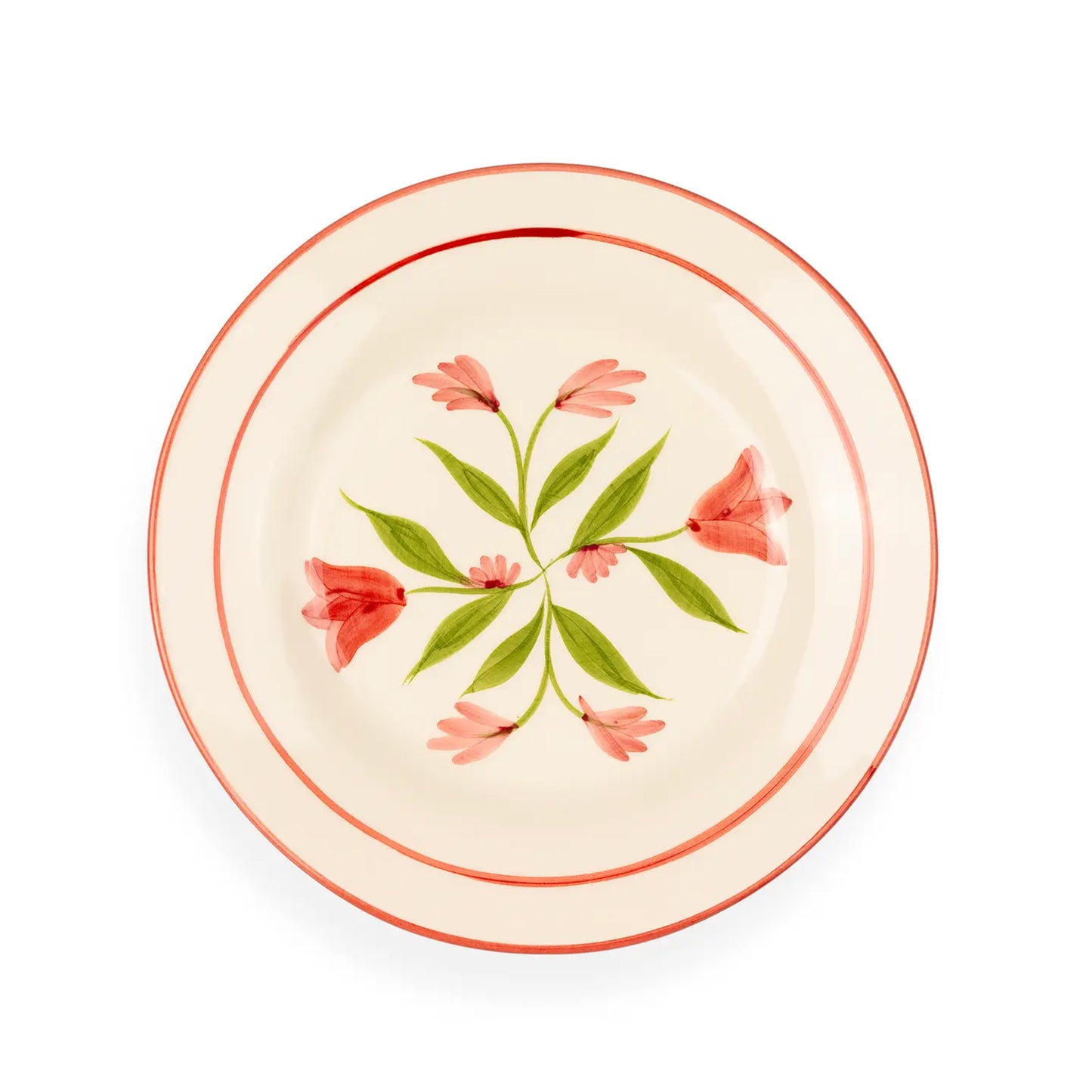 Floral Dinnerware - Soft Tulip - Dessert Plate