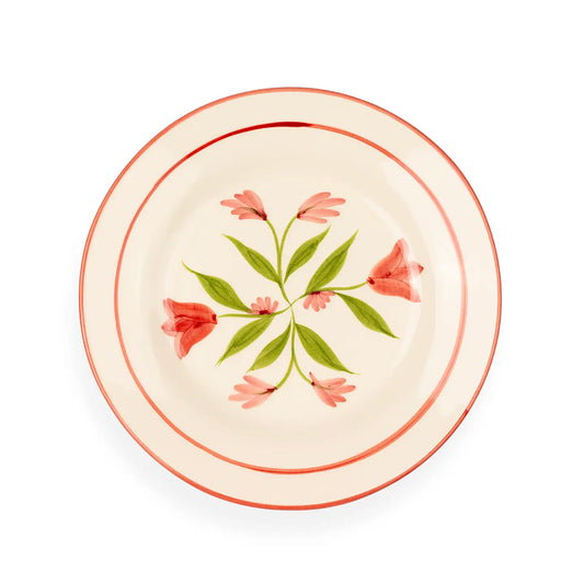 Floral Dinnerware - Soft Tulip - Dessert Plate