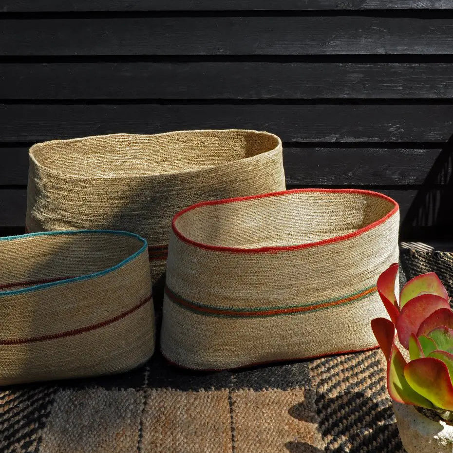 Seagrass Oval Basket