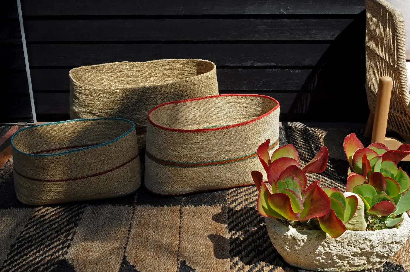 Seagrass Oval Basket