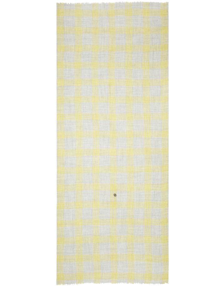 Parisienne Scarf - Organic Wool - ‘Skye' Soft Check