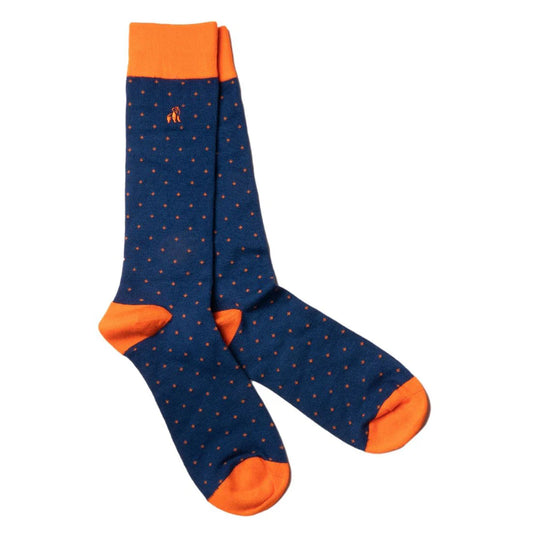Men’s Spotted Bamboo Socks