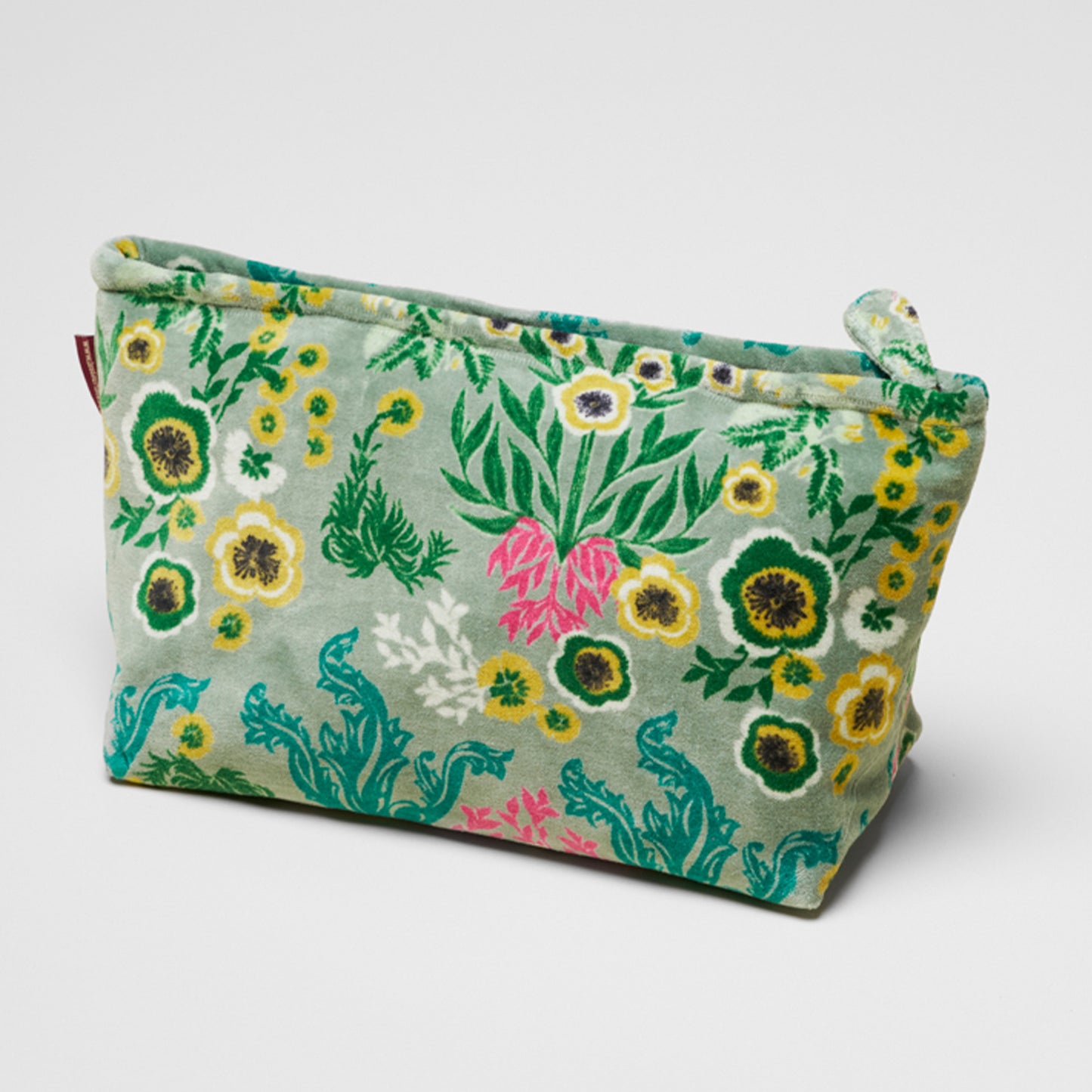 Printed Cotton Velvet - Washbag - Swainston