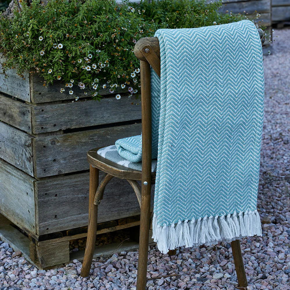 Recycled P.E.T Bottle Blanket - Herringbone
